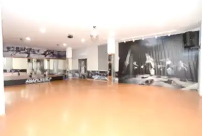 aerobics hall corner view