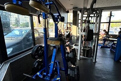 Calf machine downstairs