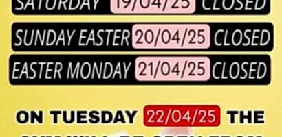 easter holidays 2025